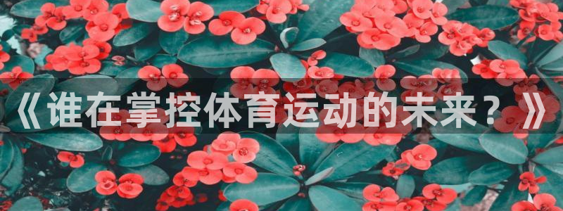 《谁在掌控体育运动的未来？》